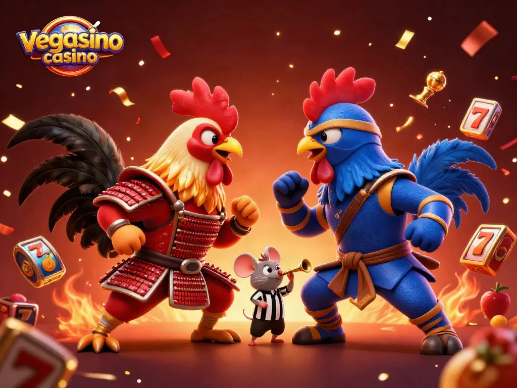 Engage with thrilling gameplay at vegasino casino featuring dynamic 3D fighting roosters.