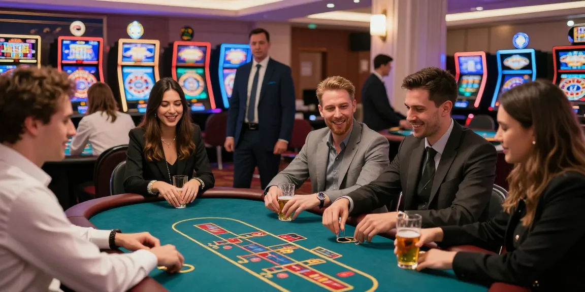 Exciting gaming atmosphere at TRANG CHỦ LC88 online casino featuring engaged players and vibrant casino ambiance.