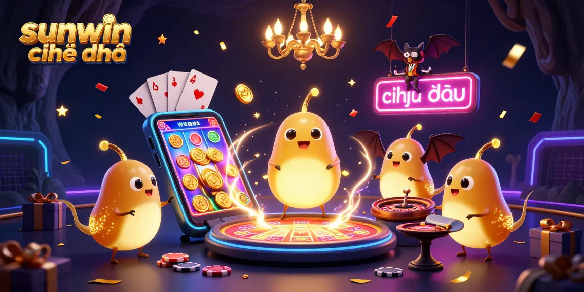 Experience sunwin chính thức with vibrant casino action from glowworms and a bat dealer!
